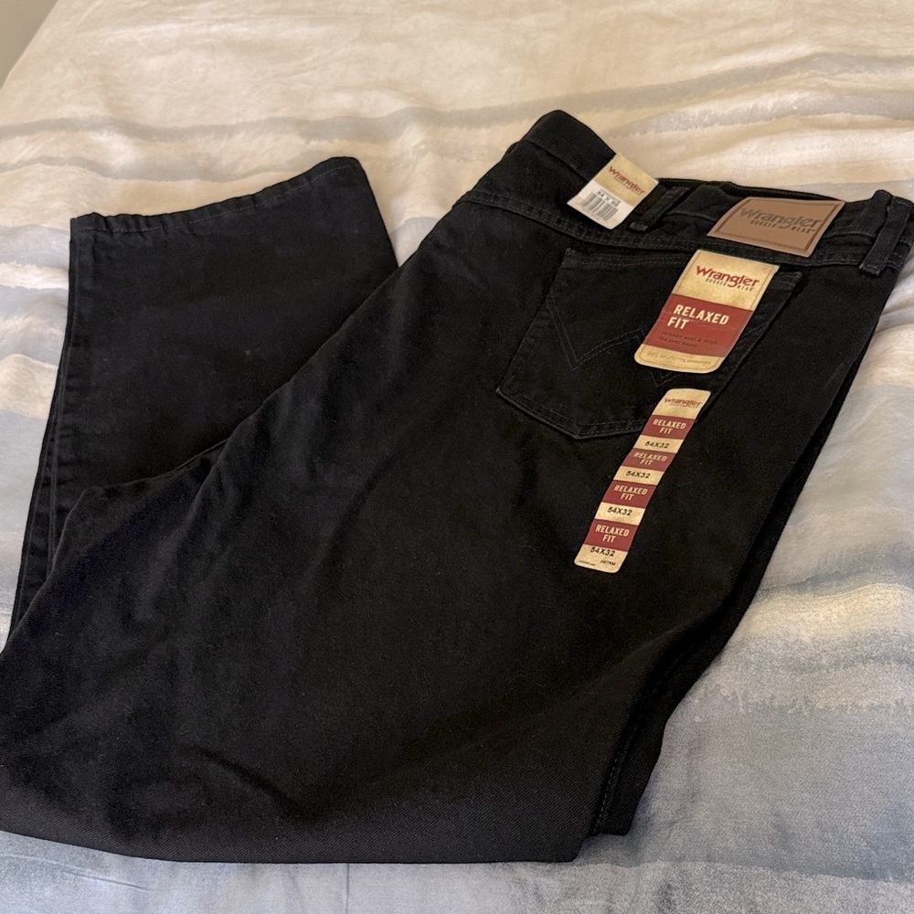 Wrangler Black jeans 54x32